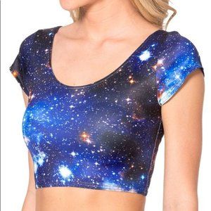 BlackMilk Galaxy Blue Nana Suit Top